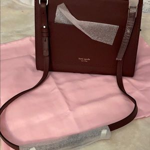 🆕Purple Kate Spade Purse with Heart Closure